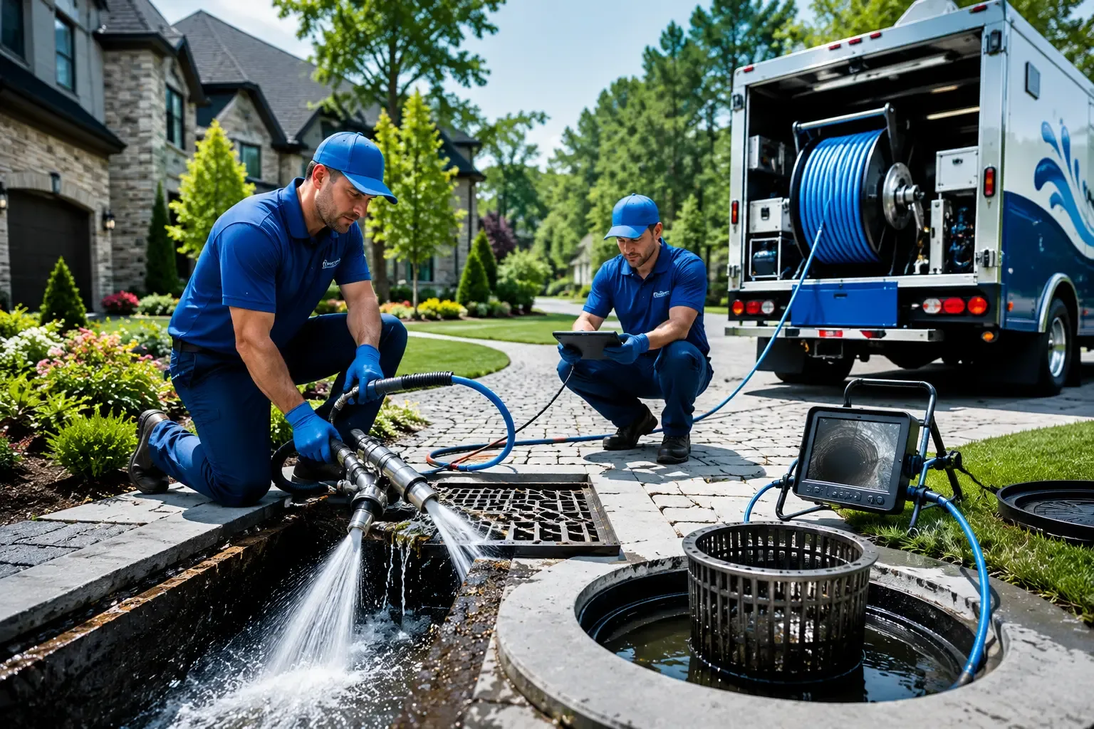 Local outdoor drain cleaning professionals in Weehawken, NJ