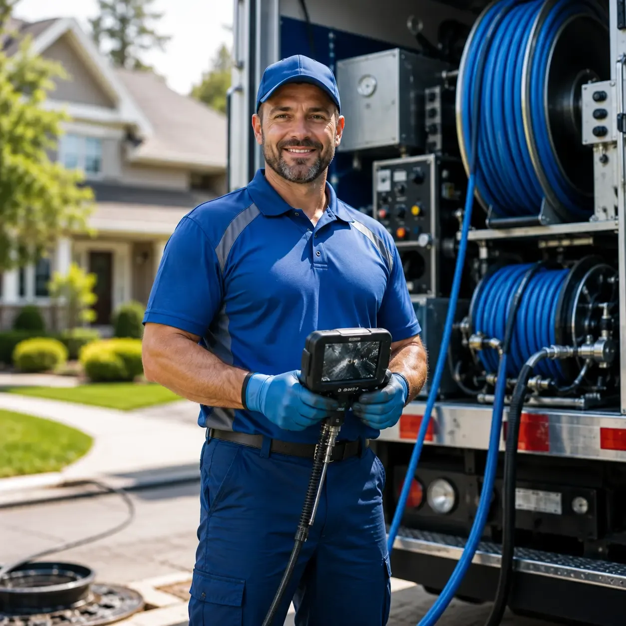 Local outdoor drain cleaning specialists in Weehawken, NJ